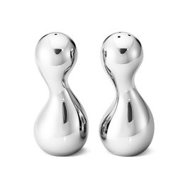 Georg Jensen Cobra Juego Salero-Pimentero H.10,3 cm