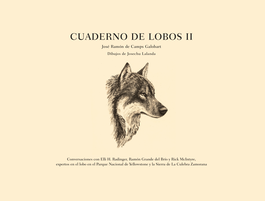 EDITORIAL CARBRAME, Cuaderno de Lobos II, José Ramón de Camps Galobart