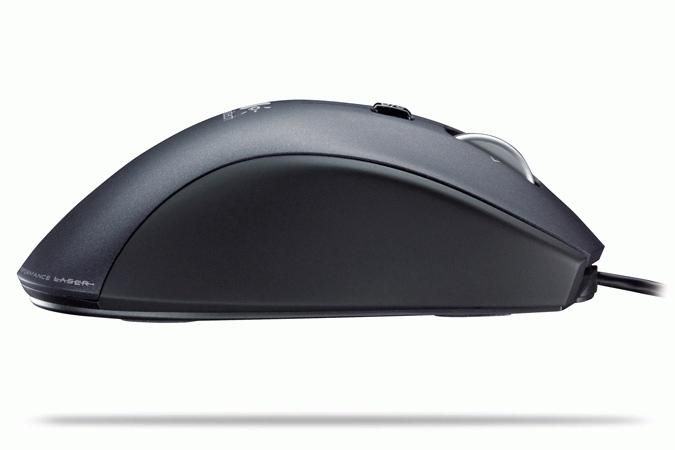 Logitech M500S Ratón Alámbrico USB, Rueda de Desplazamiento Hiperrápido, 1000 DPI Láser, Botones Adelante/Atrás