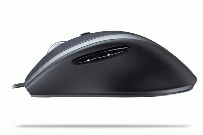 Logitech M500S Ratón Alámbrico USB, Rueda de Desplazamiento Hiperrápido, 1000 DPI Láser, Botones Adelante/Atrás