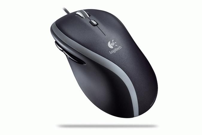 Logitech M500S Ratón Alámbrico USB, Rueda de Desplazamiento Hiperrápido, 1000 DPI Láser, Botones Adelante/Atrás