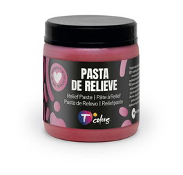 Pintura Pate Tcolors 250 Ml (Tarro) Rojo