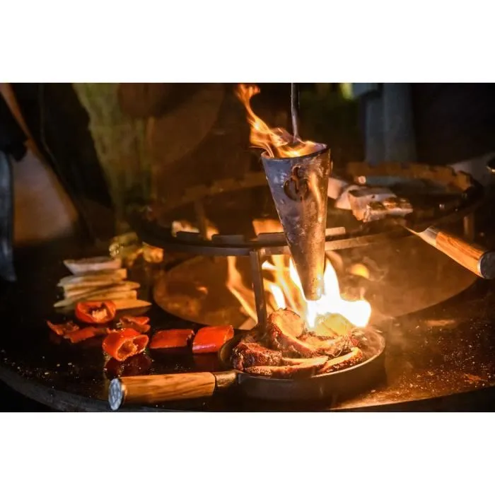 Forged Flambadou Forjado Churrasco Acero Inoxidable S L 100 cm Forged Flambadou Forjado Churrasco Acero Inoxidable S L 100 cm