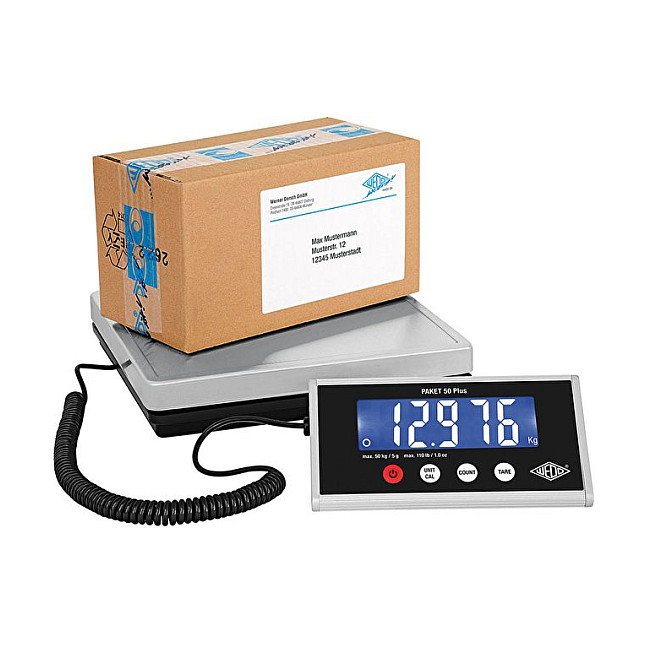 WEDO Báscula postal electrónica 50 Plus con capacidad de 50 kg WEDO Báscula postal electrónica 50 Plus con capacidad de 50 kg