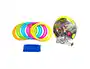 Csp Juego de Rayuela Hopscotch Rings Designs +3 Años con 20 Aros de Colores para Juegos Creativos y Actividad Física en Exteriores