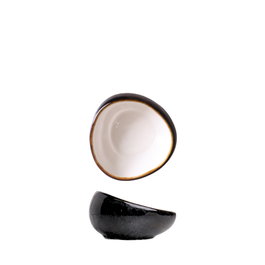 Summa Bol Moon Brown, Vitro Porcelana, Vajilla, Diámetro 9 cm Alto 4.8 cm, Capacidad 8 cl, Color Marrón (Set de 6)