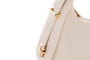 Lucky Bees Bolso 1263 Crema Piel Sintética Elegante y Versátil