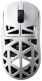 Mchose MC-A7X-1 Ratón Gaming Inalámbrico, 42000 DPI, USB-C, Blanco