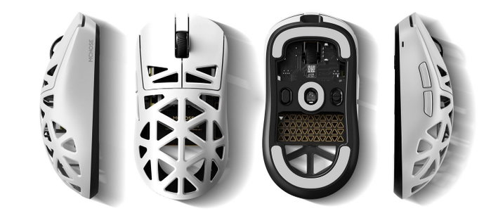 Mchose MC-A7X-1 Ratón Gaming Inalámbrico, 42000 DPI, USB-C, Blanco Mchose MC-A7X-1 Ratón Gaming Inalámbrico, 42000 DPI, USB-C, Blanco