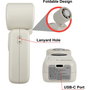 Verbatim Cool n Go Ice Touch Pro Handheld Fan Blanco/Plata