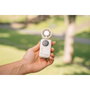 Verbatim Cool n Go Ice Touch Pro Handheld Fan Blanco/Plata