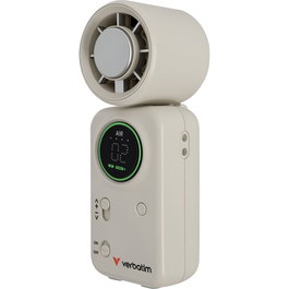 Verbatim Cool n Go Ice Touch Pro Handheld Fan Blanco/Plata