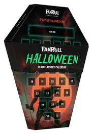 FanRoll Halloween Calendario de Adviento 31 días Dice Goblin Werewolf 2026