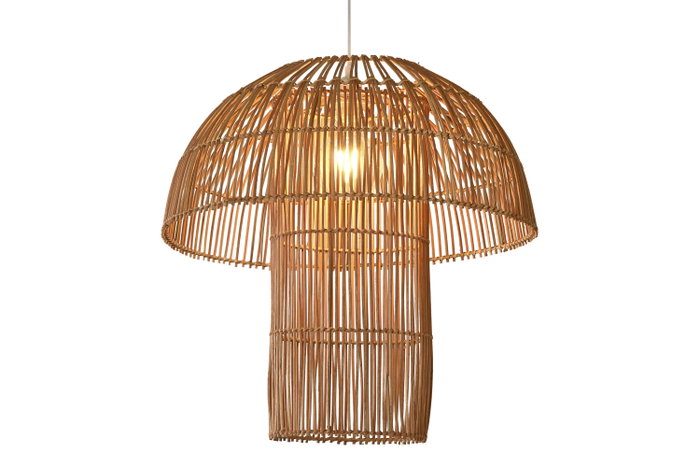 DKD Home Decor Lámpara de Techo Urban Marrón Ratán 50 x 51 x 50 cm DKD Home Decor Lámpara de Techo Urban Marrón Ratán 50 x 51 x 50 cm