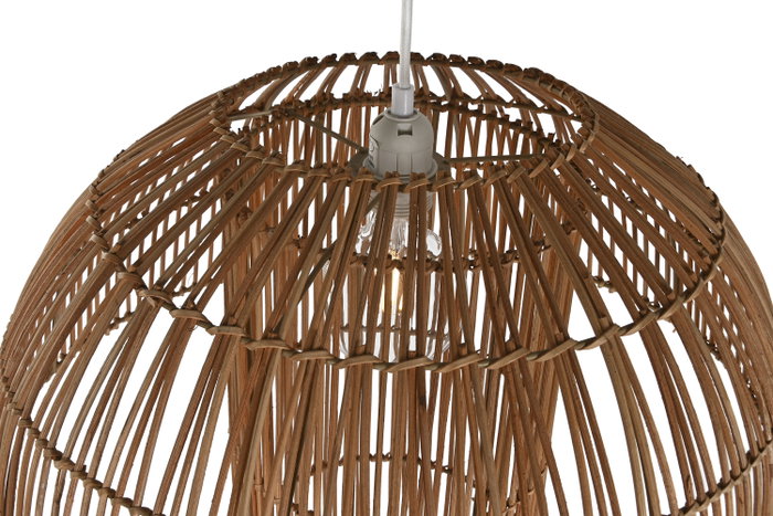 DKD Home Decor Lámpara de Techo Urban Marrón Ratán 50 x 51 x 50 cm DKD Home Decor Lámpara de Techo Urban Marrón Ratán 50 x 51 x 50 cm