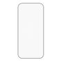 PanzerGlass Protector de Pantalla de Vidrio Templado para iPhone 17 Pro Marco Negro Ultra-Wide Fit Fastfit