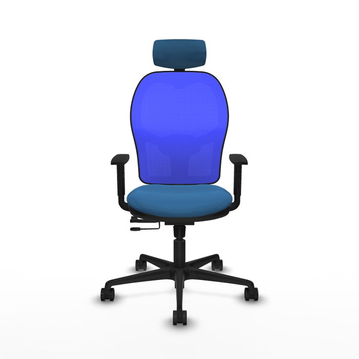 PIQUERAS Y CRESPO Silla de oficina Jorquera Sincro/Traslack Azul
