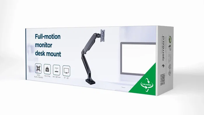 GEMBIRD MA-DA1-03 Soporte para Monitor de 17'' a 35'' Negro