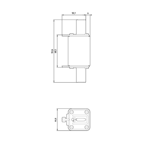 Siemens NH-Sicherung 250 A 1 3NA3 144