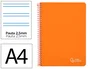 Liderpapel Cuaderno Espiral Witty A4 Tapa Dura Naranja