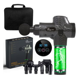 Extralink Massage Gun Pro Pistola de Masaje Negra