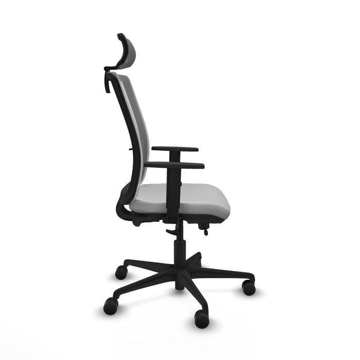 PIQUERAS Y CRESPO Silla de oficina Haches con mecanismo Sincro/Traslack Gris PIQUERAS Y CRESPO Silla de oficina Haches con mecanismo Sincro/Traslack Gris