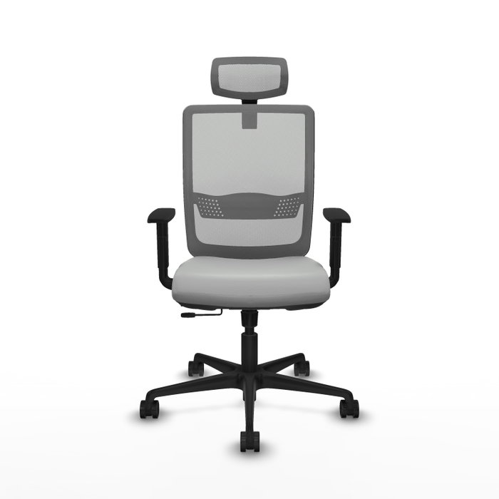 PIQUERAS Y CRESPO Silla de oficina Haches con mecanismo Sincro/Traslack Gris PIQUERAS Y CRESPO Silla de oficina Haches con mecanismo Sincro/Traslack Gris