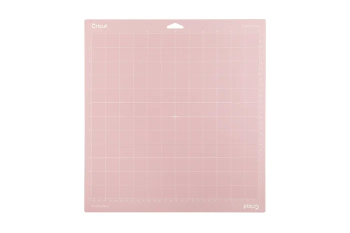 Cricut FabricGrip Base de Corte 2007789 para Tejidos, Rosa, 305x305 mm, 1 unidad