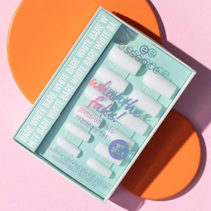 Essence What the Fake! Uñas Postizas Estuche 04-Bare White