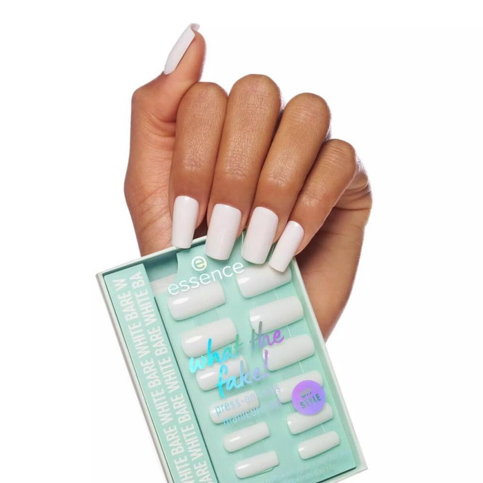 Essence What the Fake! Uñas Postizas Estuche 04-Bare White