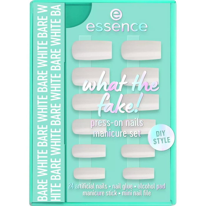 Essence What the Fake! Uñas Postizas Estuche 04-Bare White
