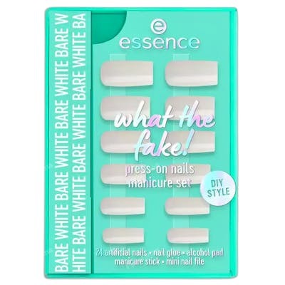 Essence What the Fake! Uñas Postizas Estuche 04-Bare White