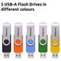Intenso Office Line Multipack x5 Bunt