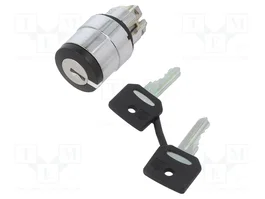 SCHNEIDER ELECTRIC Interruptor rotativo con llave Harmony XB4 22mm negro