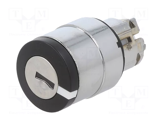 SCHNEIDER ELECTRIC Interruptor rotativo con llave Harmony XB4 22mm negro