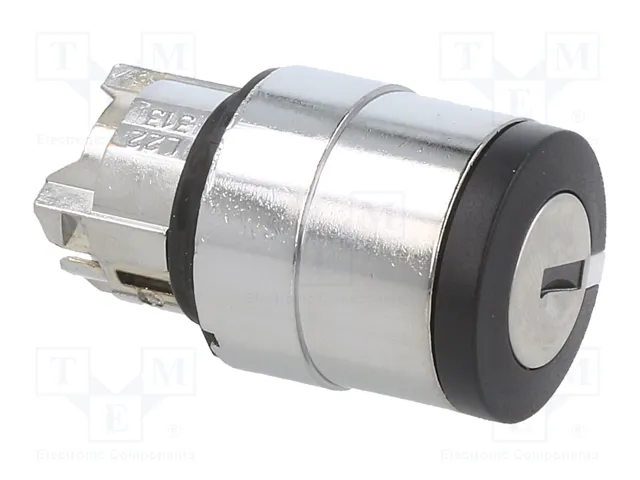 SCHNEIDER ELECTRIC Interruptor rotativo con llave Harmony XB4 22mm negro