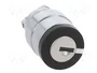 SCHNEIDER ELECTRIC Interruptor rotativo con llave Harmony XB4 22mm negro