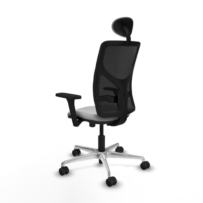 PIQUERAS Y CRESPO Silla de oficina Motilla con mecanismo Sincro/Traslack, Gris claro y Negro PIQUERAS Y CRESPO Silla de oficina Motilla con mecanismo Sincro/Traslack, Gris claro y Negro
