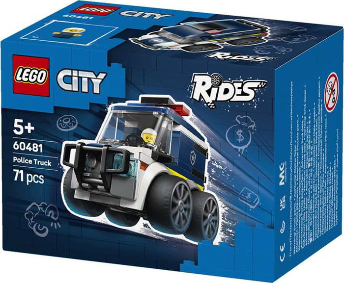 LEGO City Furgoneta de Policía Juego de Construcción de Vehículos