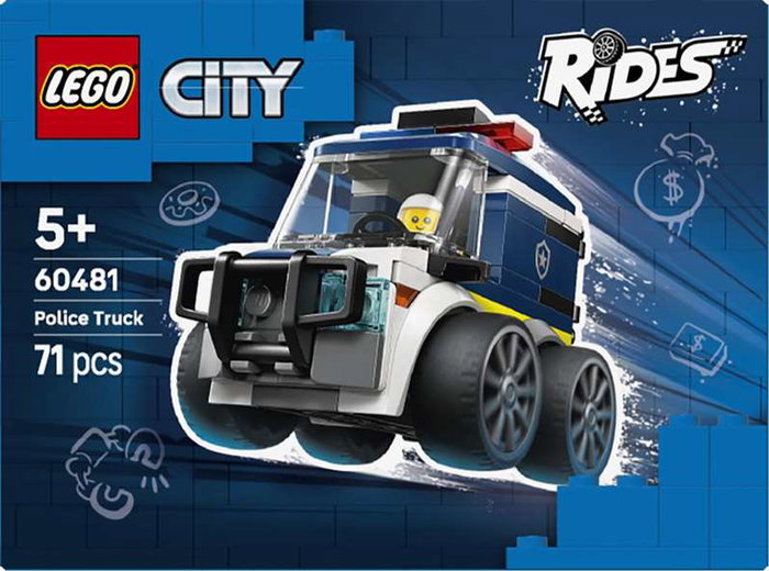 LEGO City Furgoneta de Policía Juego de Construcción de Vehículos