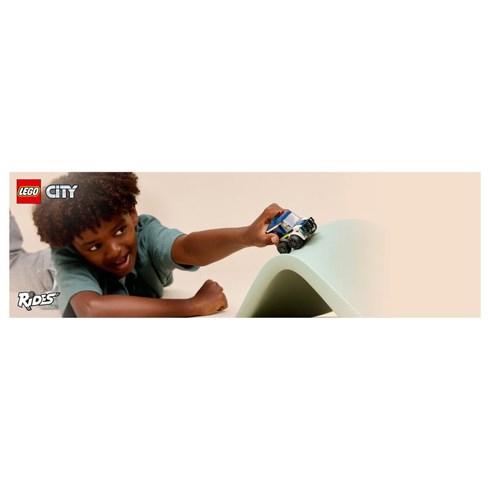 LEGO City Furgoneta de Policía 60481, Juego de Construcción de 71 Piezas