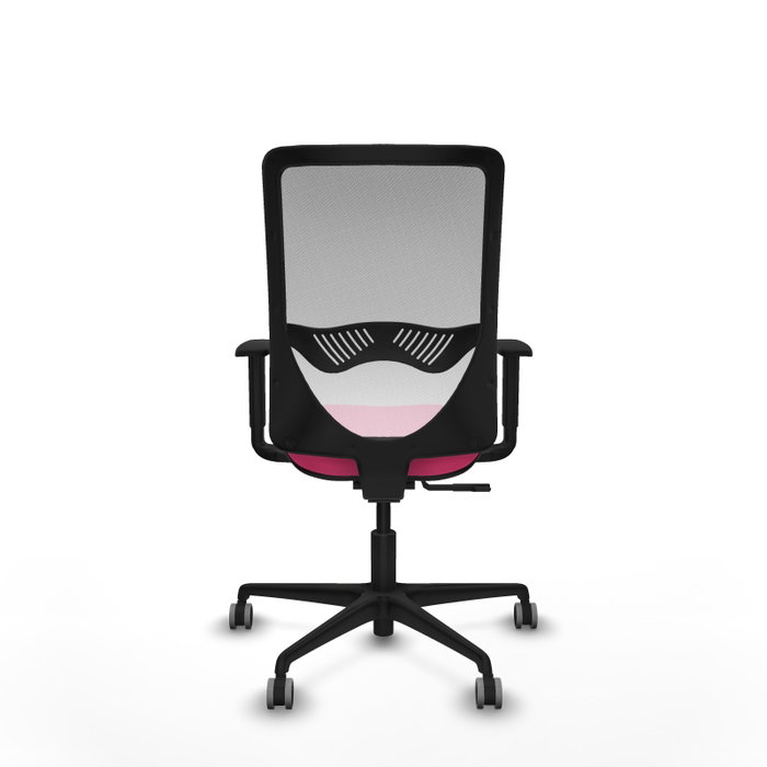 PIQUERAS Y CRESPO Silla de oficina Zulema con mecanismo Sincro, Rosa y Blanco PIQUERAS Y CRESPO Silla de oficina Zulema con mecanismo Sincro, Rosa y Blanco
