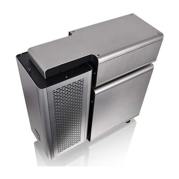 Thermaltake Level 20 TG Ultra Tower PC Gaming Aluminio Negro Gris 3 Ventiladores 140mm Thermaltake Level 20 TG Ultra Tower PC Gaming Aluminio Negro Gris 3 Ventiladores 140mm