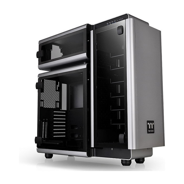 Thermaltake Level 20 TG Ultra Tower PC Gaming Aluminio Negro Gris 3 Ventiladores 140mm Thermaltake Level 20 TG Ultra Tower PC Gaming Aluminio Negro Gris 3 Ventiladores 140mm