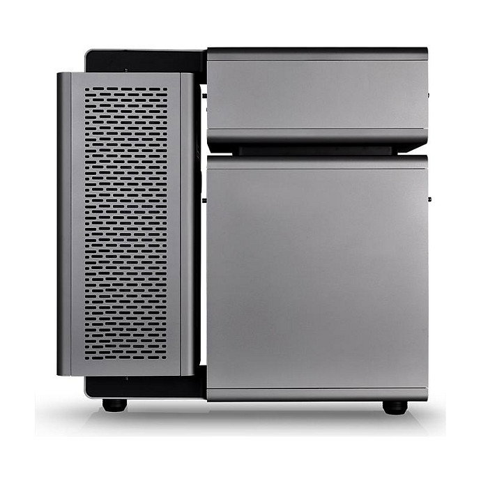 Thermaltake Level 20 TG Ultra Tower PC Gaming Aluminio Negro Gris 3 Ventiladores 140mm Thermaltake Level 20 TG Ultra Tower PC Gaming Aluminio Negro Gris 3 Ventiladores 140mm