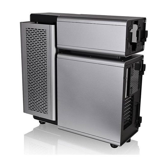 Thermaltake Level 20 TG Ultra Tower PC Gaming Aluminio Negro Gris 3 Ventiladores 140mm Thermaltake Level 20 TG Ultra Tower PC Gaming Aluminio Negro Gris 3 Ventiladores 140mm