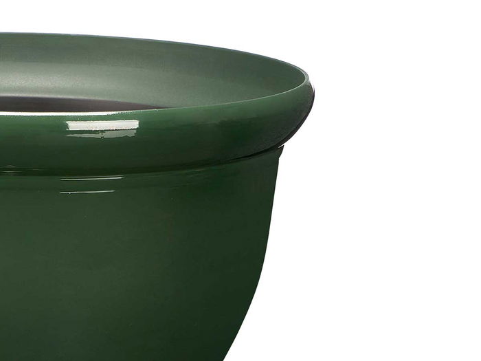 IBERGARDEN Maceta Redonda 25 cm Plástico Azul Rojo Verde Surtidos (Set de 12)