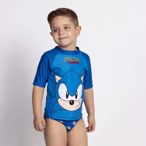 Cerdá Camiseta Baño Sonic Talla 4 Años DARK BLUE