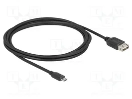 DeLOCK 81519 Cable USB 2.0 Micro-USB B a USB tipo A de 2 m