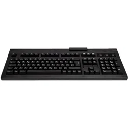 Cherry Teclado con lector de tarjetas magnéticas y lector de tarjetas inteligentes